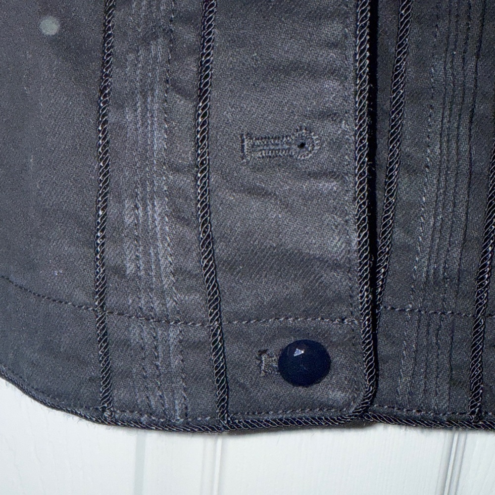 Ralph Lauren Jeans Company BLACK jacket with beautiful buttons - Picture 3 of 5